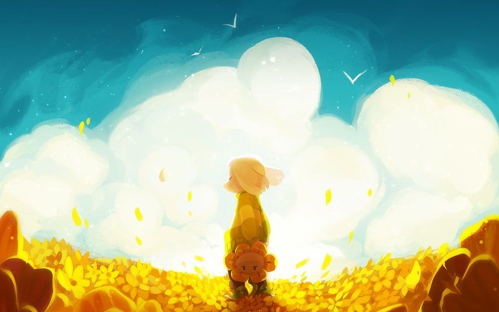 【undertale六週年慶祝】hopes and dreams(還原向)_嗶哩嗶哩_bili