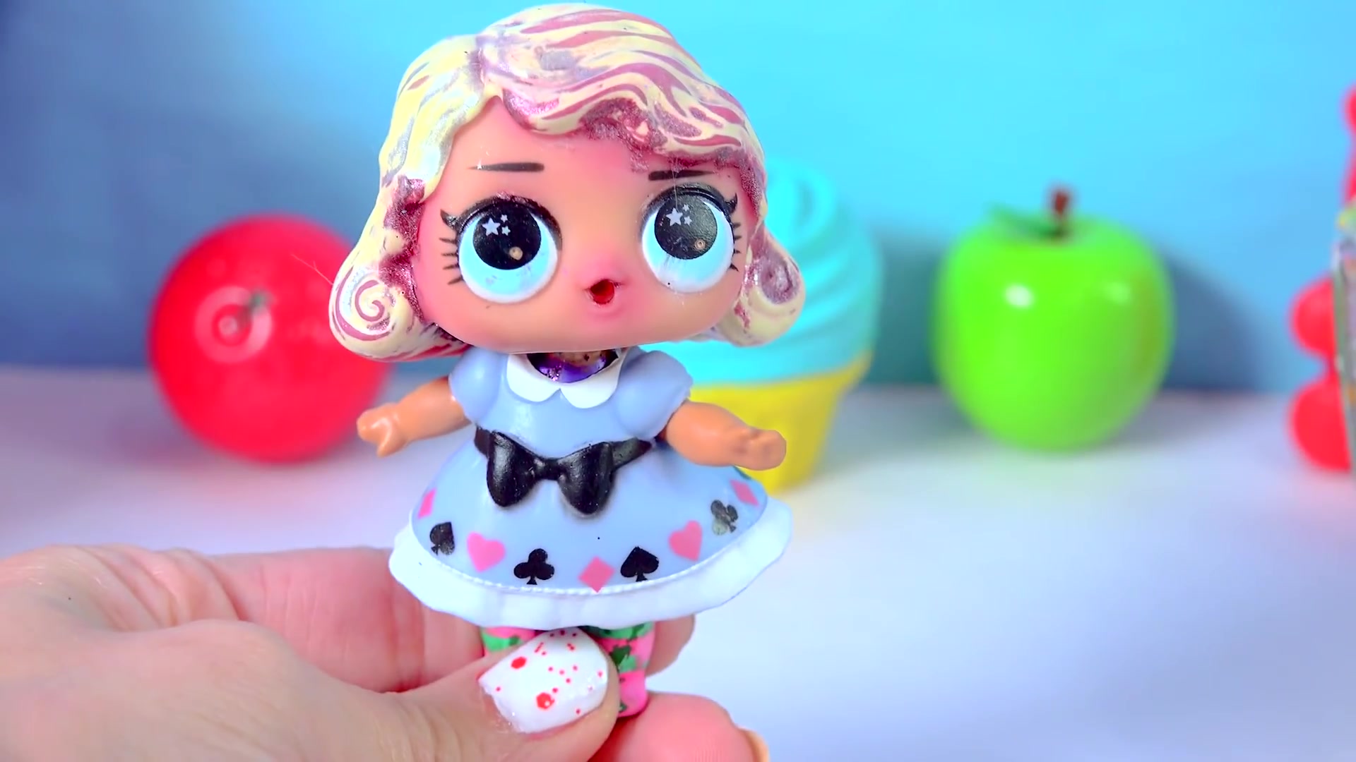 diy lol惊喜圣诞姜饼女孩娃娃!定制工艺画