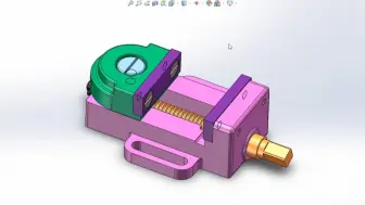 Download Video: 两分钟教会你用Solidworks宏命令给零件上色！