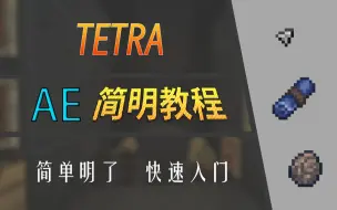 Download Video: 【简明教程】Tetra | AnECanSaiTin 我的世界