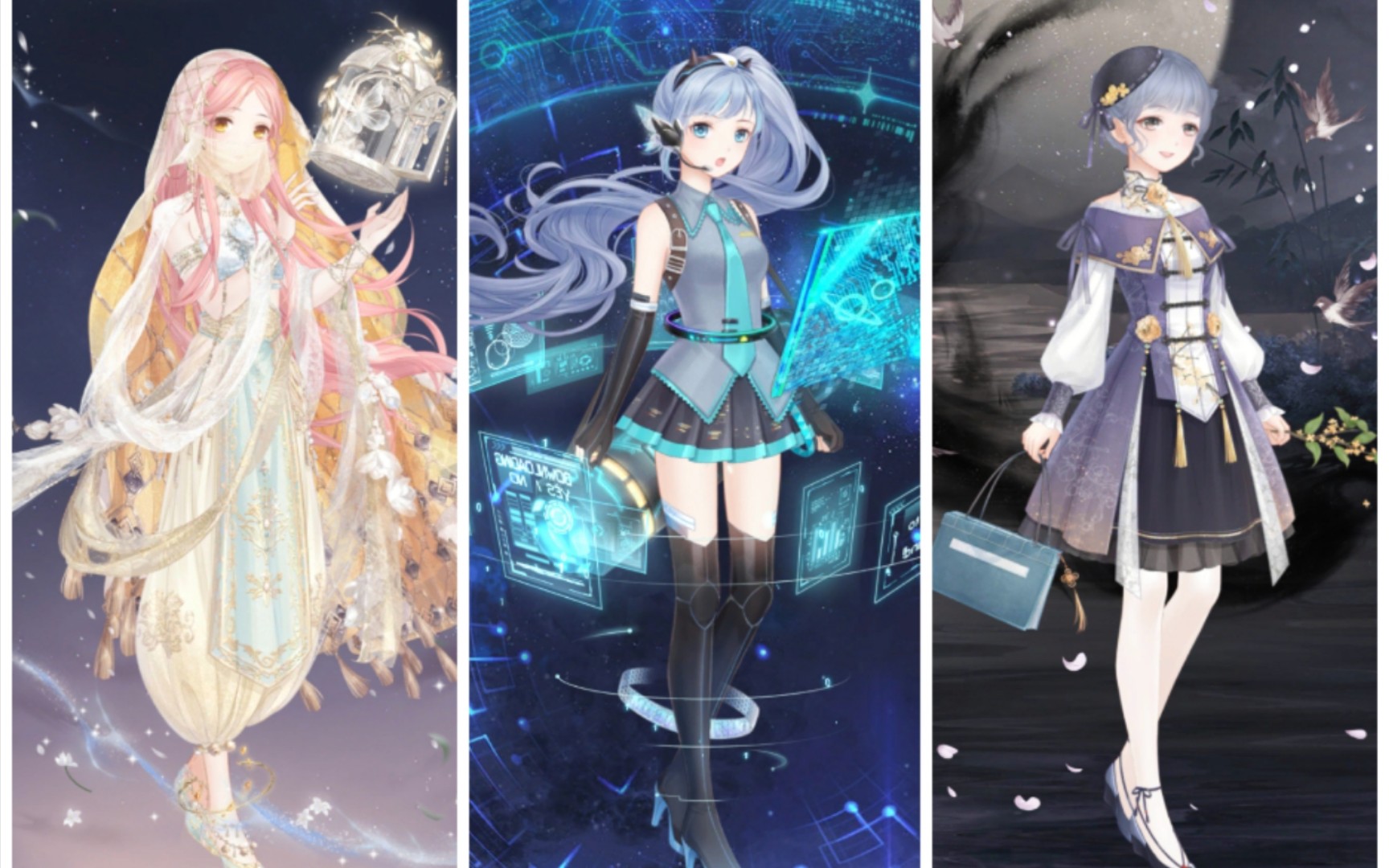 【奇迹暖暖】如果"奇迹大陆"有校服2.0,云端,未来,荒原!