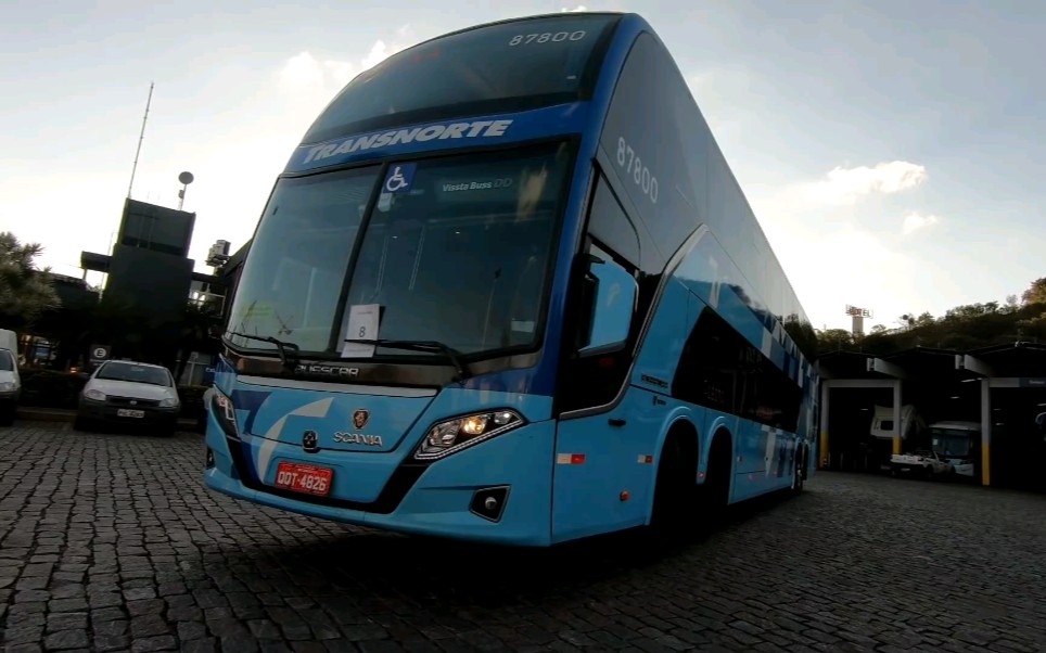 巴西busscar vissta buss dd 8x2 双层巴士,斯堪尼亚底盘_哔哩哔哩