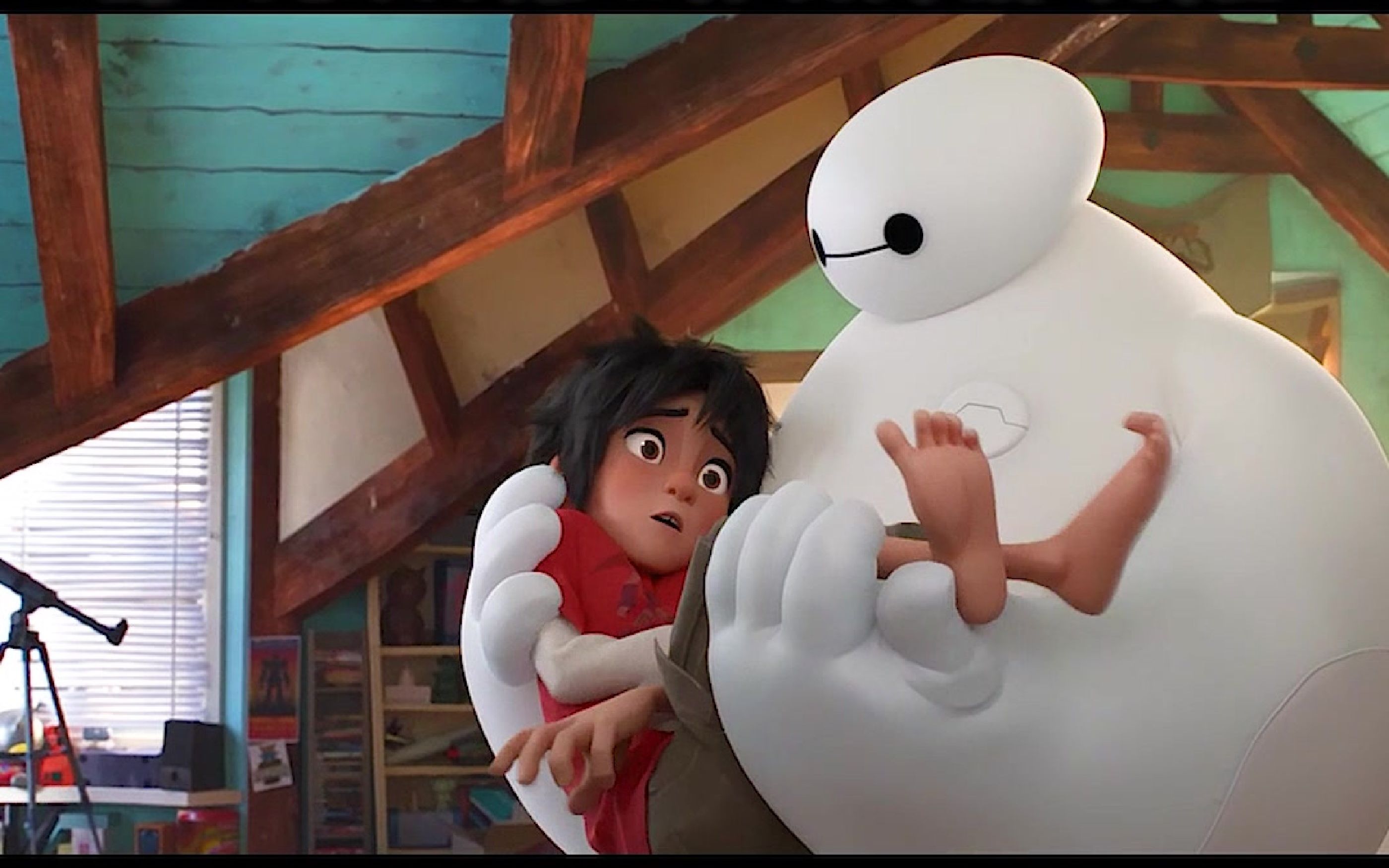 【超能陆战队】大白是哥哥派来守护小宏的天使吧