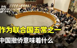 Download Video: 不怕联大吵翻天，就怕五常开小会全部静音，尤其是中国突然撤侨