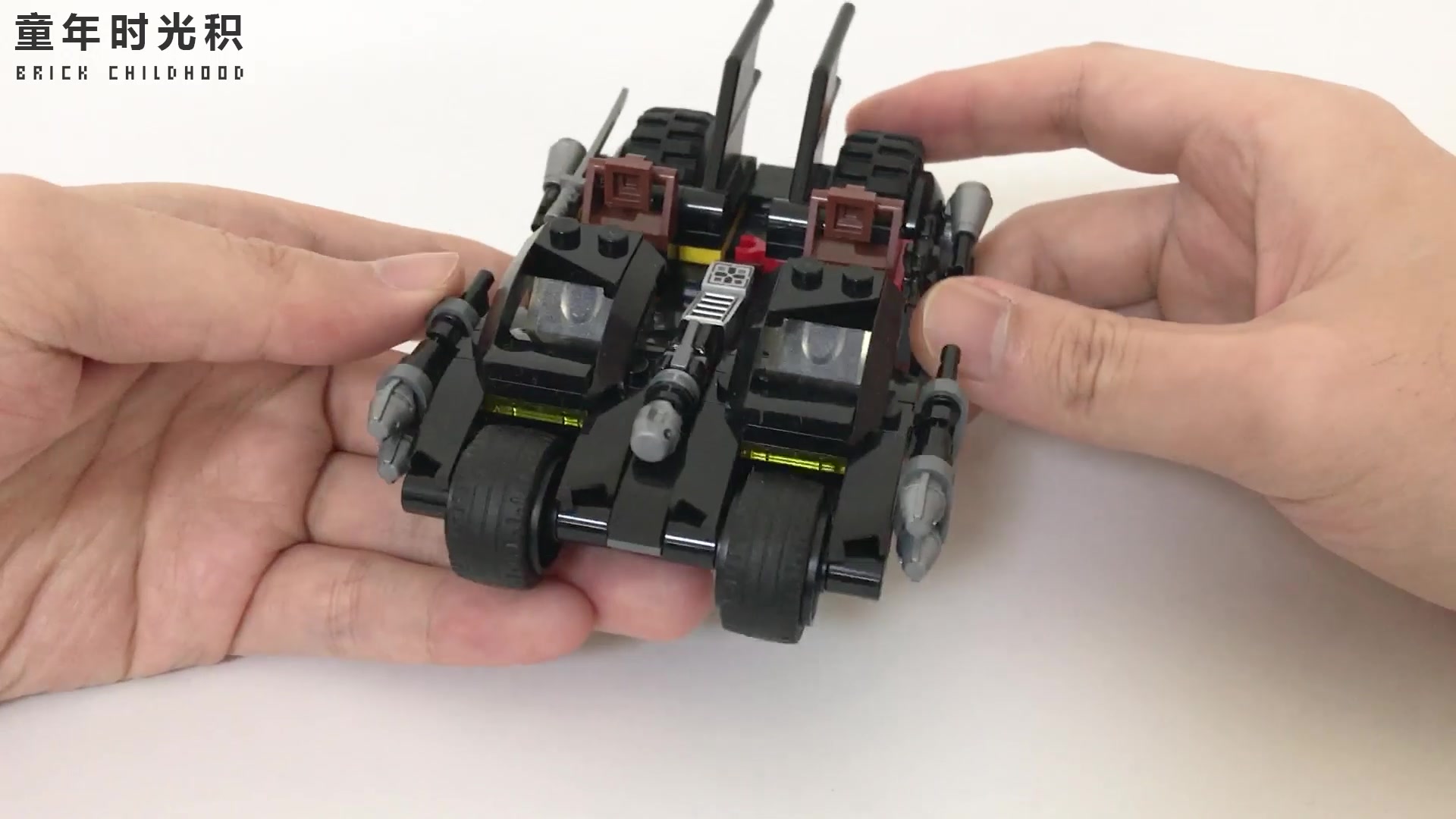 乐高dc76118 可以合体分解的乐高蝙蝠战车 超级英雄积木玩具测评_哔哩