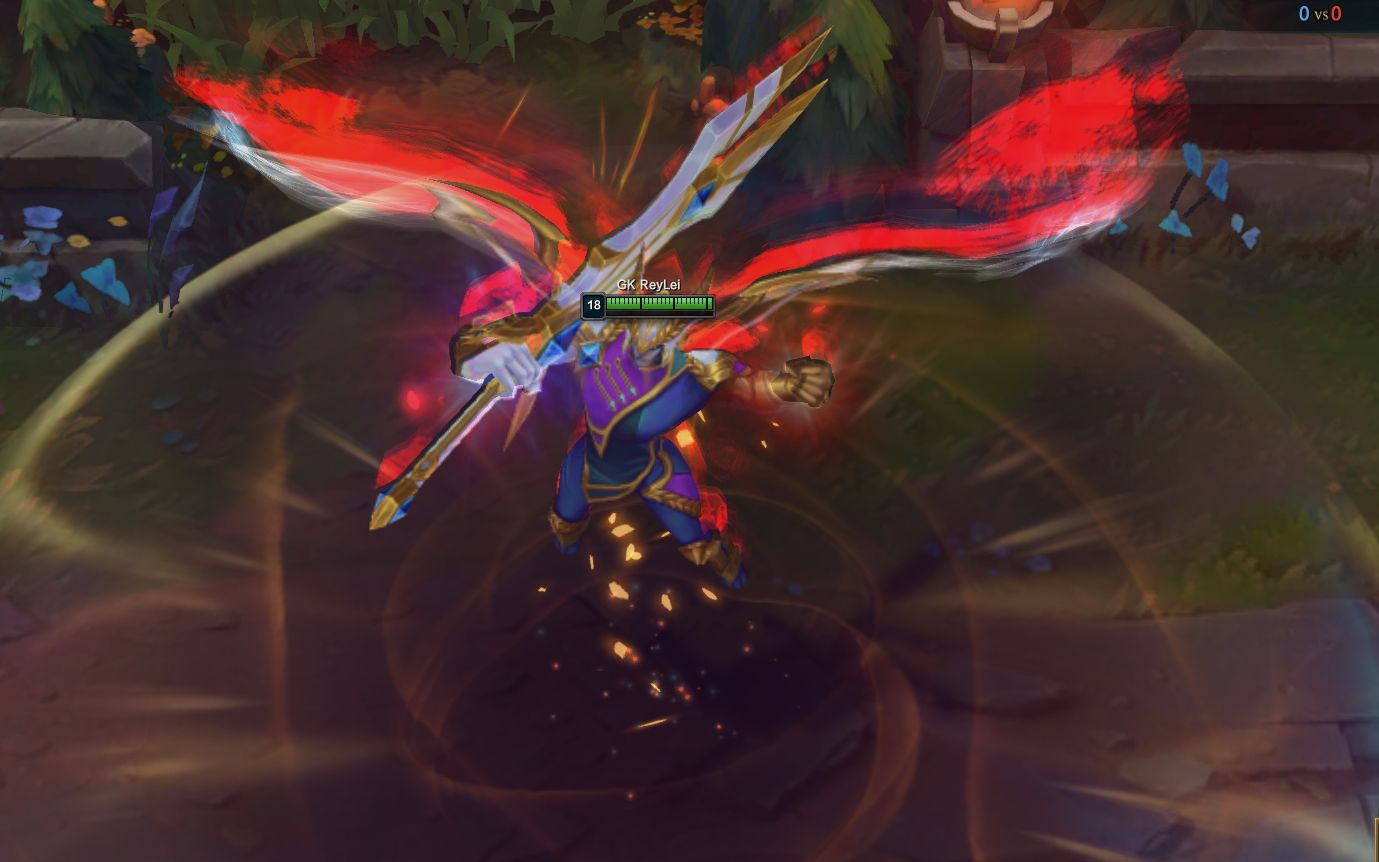 胜利剑魔皮肤检视视频后新装备检视