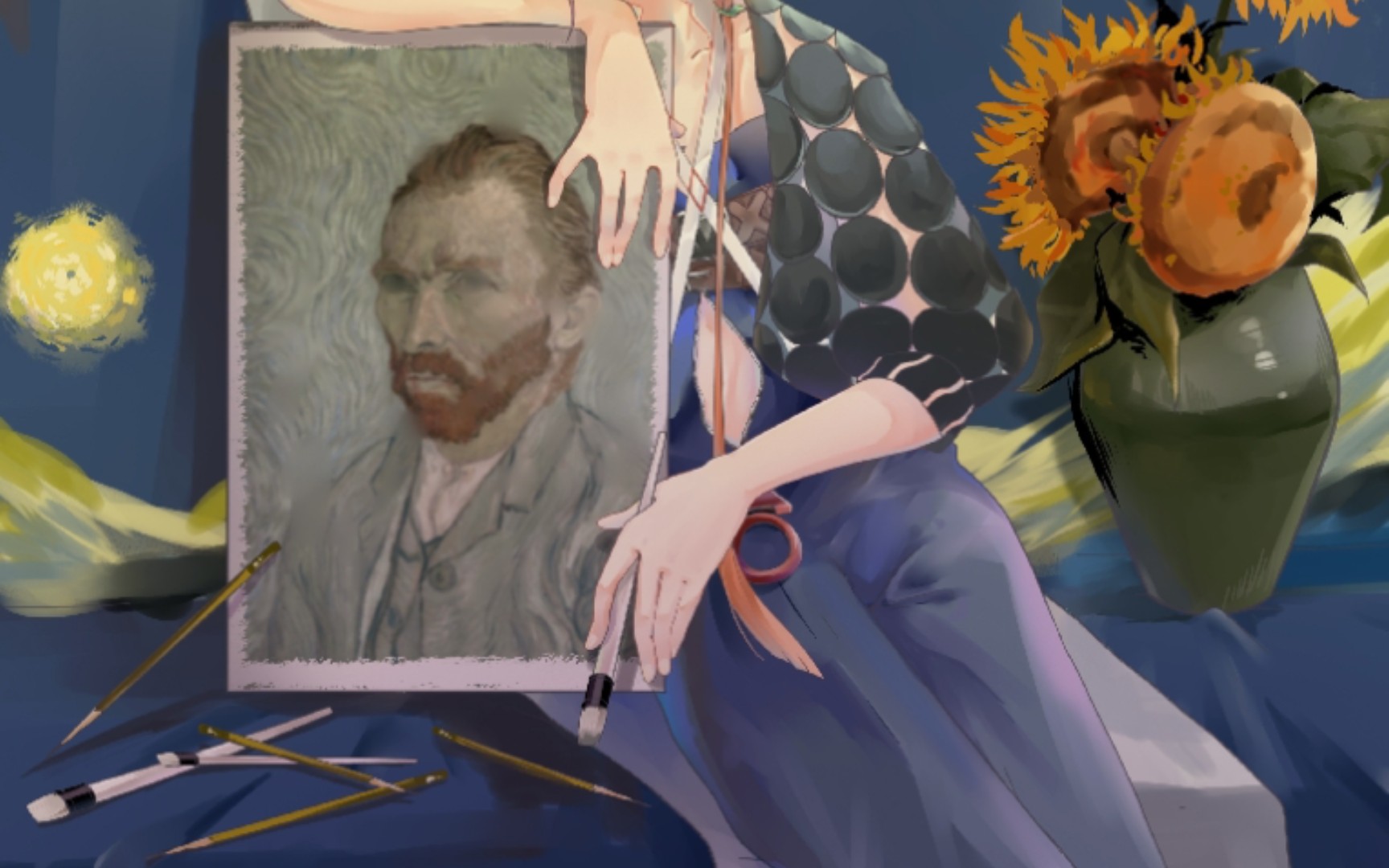 【fgo国服】梵高:伪.魔眼!