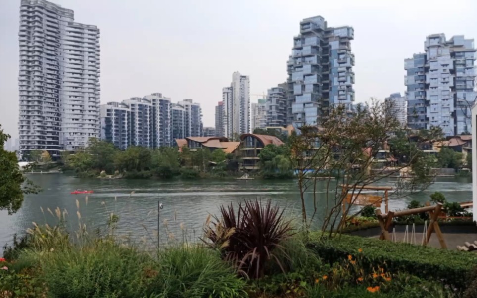 环境优美景致宜人的成都麓客岛,我在这里逛得流连忘返_哔哩哔哩_bili