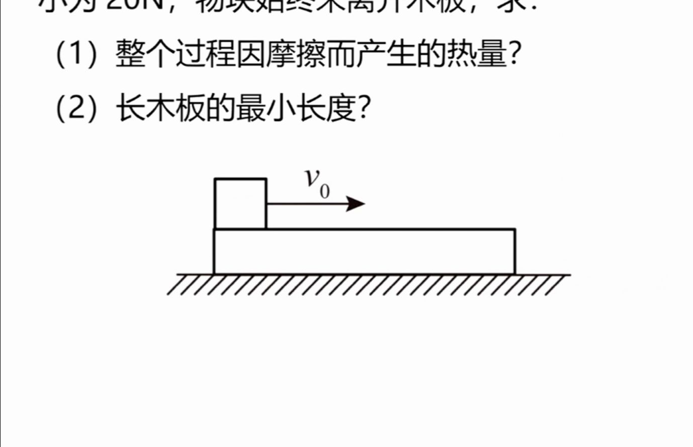 完全非弹性碰撞,封神二级结论!