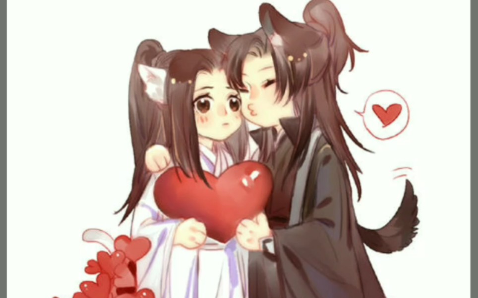 【二哈和白猫】墨燃与师尊Q版图集哔哩哔哩bilibili