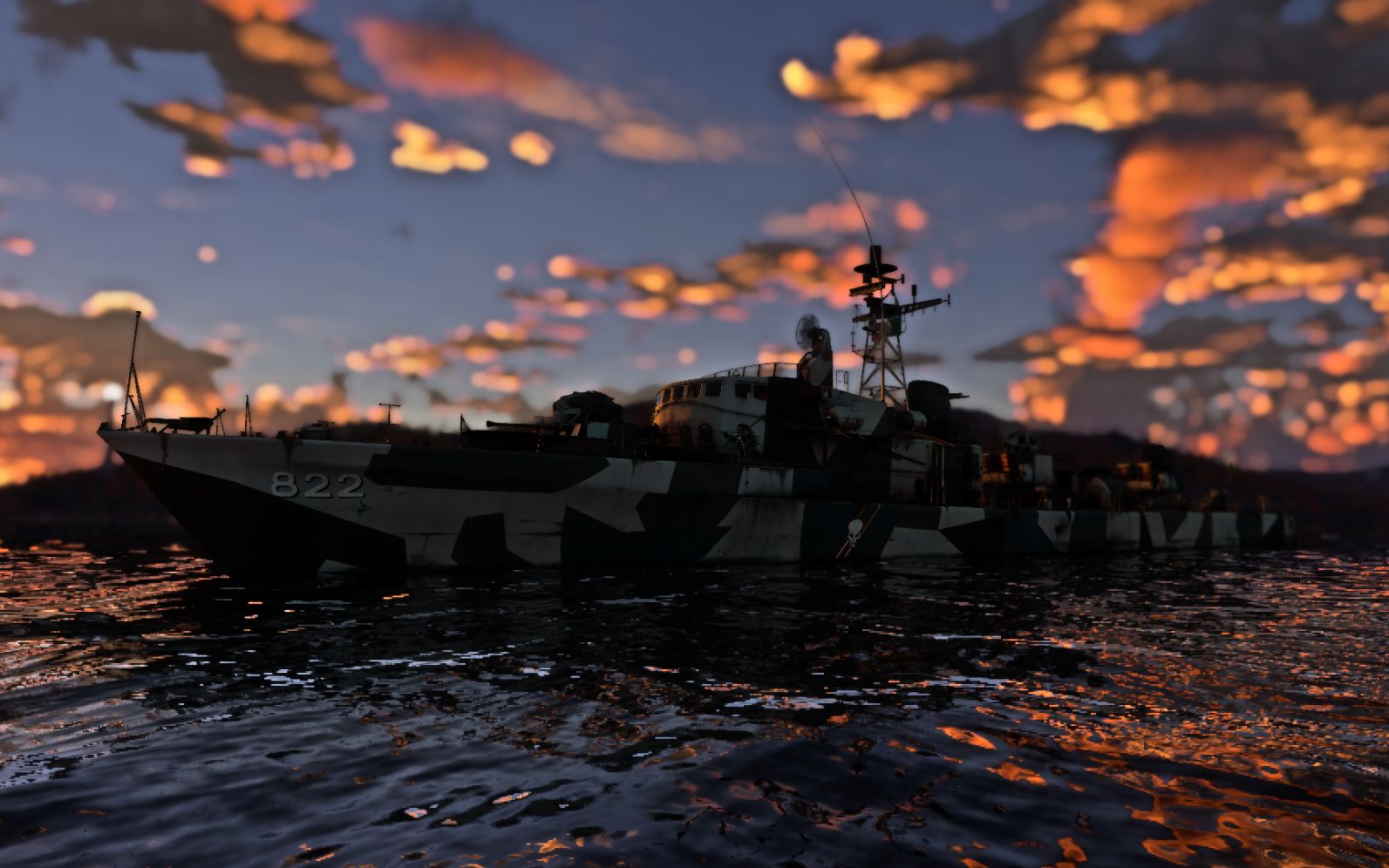 【战争雷霆】海战暗影下的最强炮艇