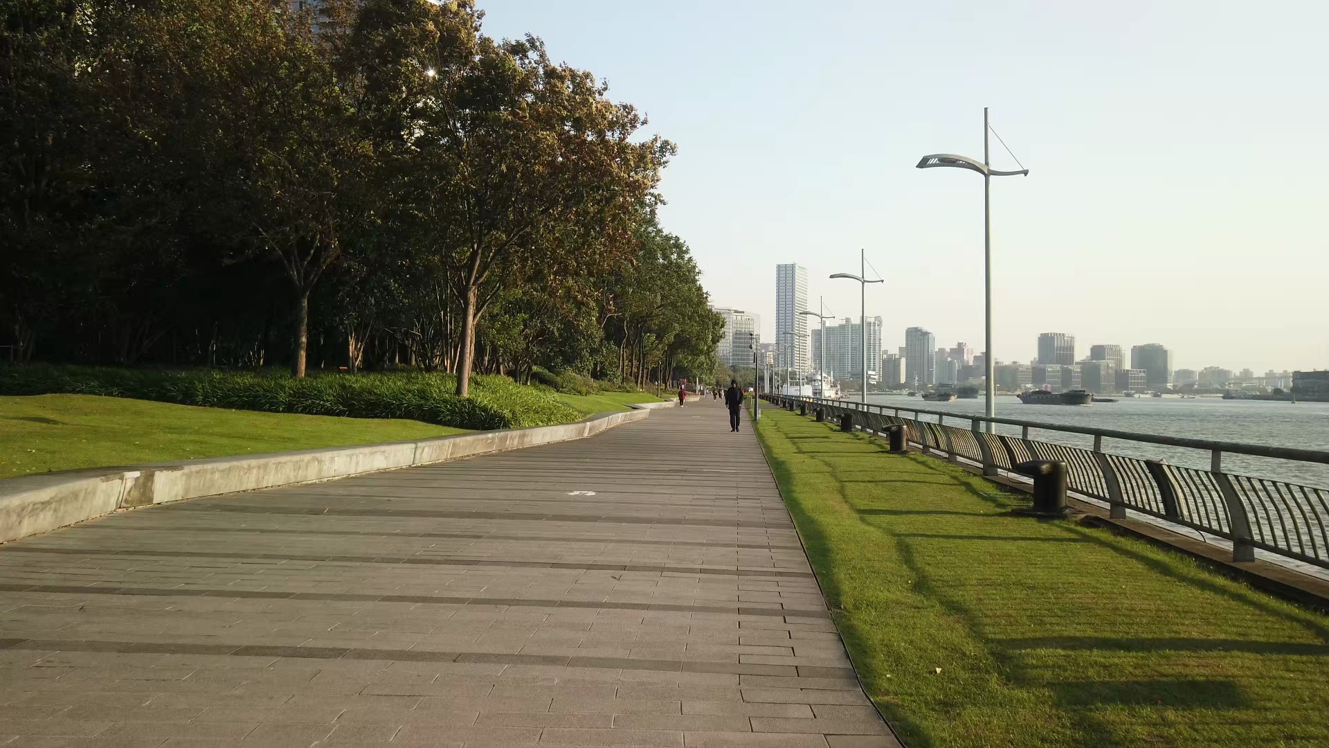 7号望江驿 东昌滨江绿地 东岸绿道 徒步道