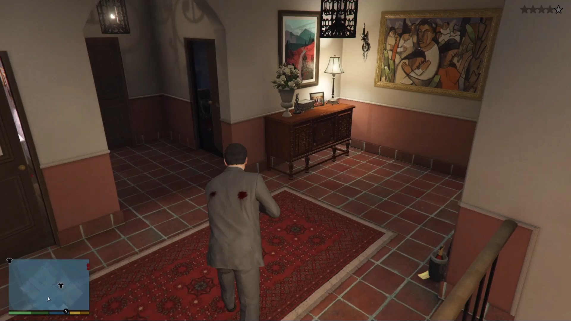 [gta5 mod]豪宅被人侵占,为了保护妻女,麦克一个人单挑一整个黑帮