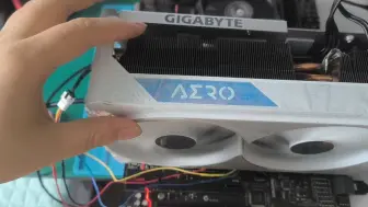 Скачать видео: 公版rx480改装技嘉rtx4090雪鹰散热器，纯纯混血卡