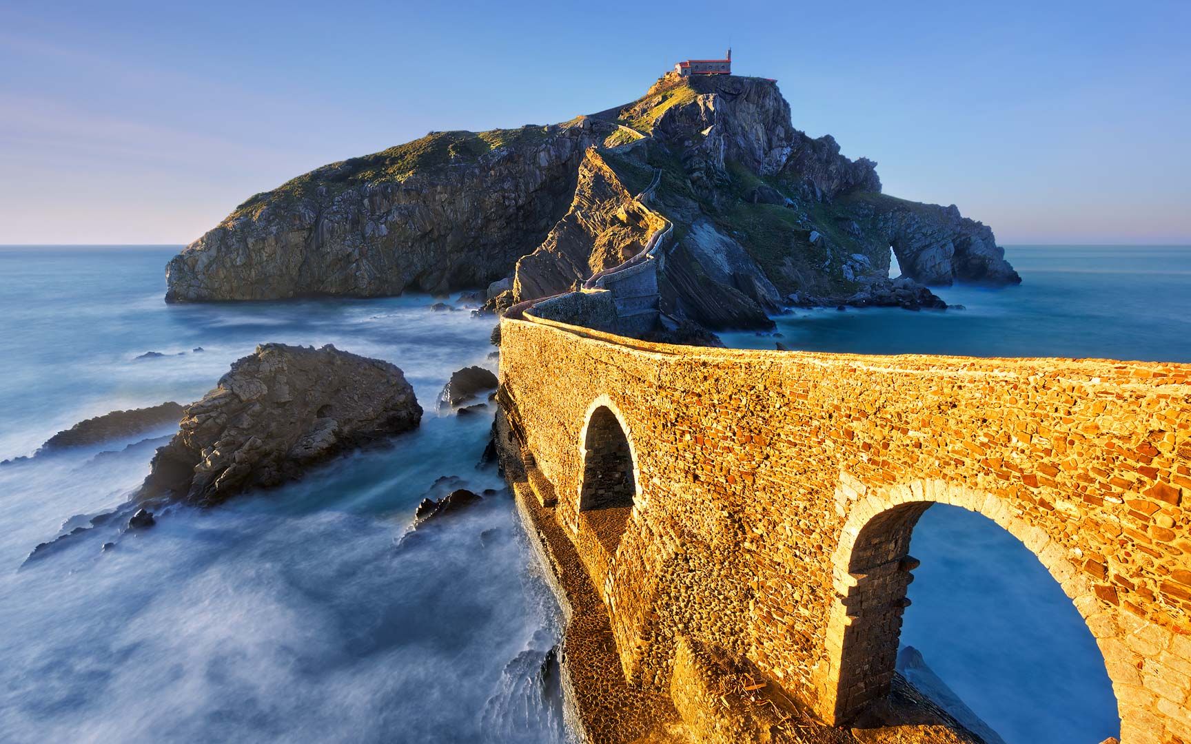 西班牙,巴斯克自治区,贝尔梅奥,圣胡安gaztelugatxe (08 mimadeo