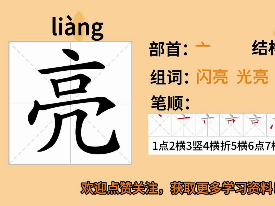 一年级下册小学语文课文12《荷叶圆圆》动画笔顺生字详解哔哩哔哩bilibili