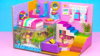 创意DIY:制作一个双层水族箱的房子