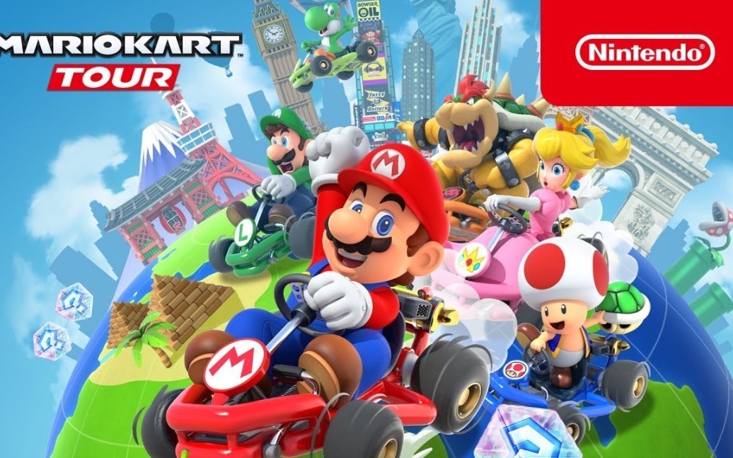 [图]停不下来！任天堂新手游马力欧卡丁车巡回赛（Mario Kart Tour）官方预告片，4k极清