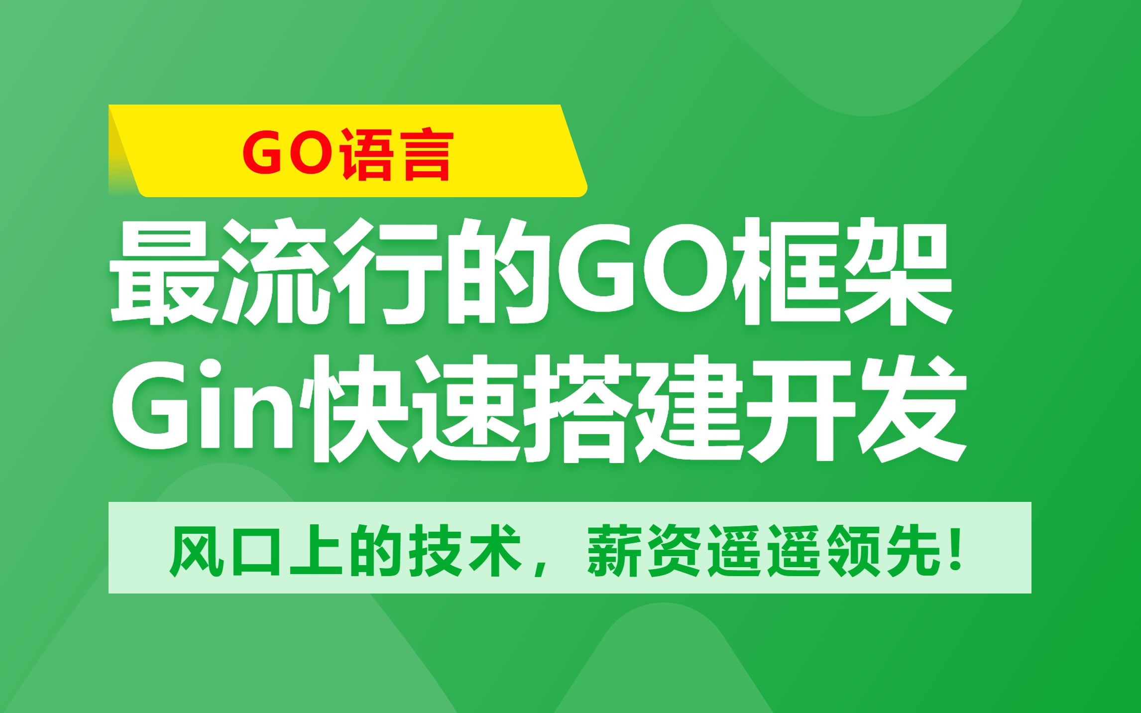 GO流行的Gin框架快速搭建开发哔哩哔哩bilibili