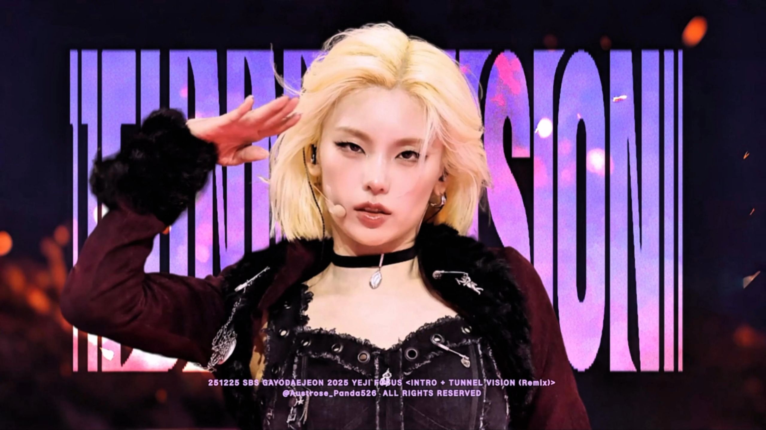 4k横版直拍itzy《tunnel vision》舞台251125
