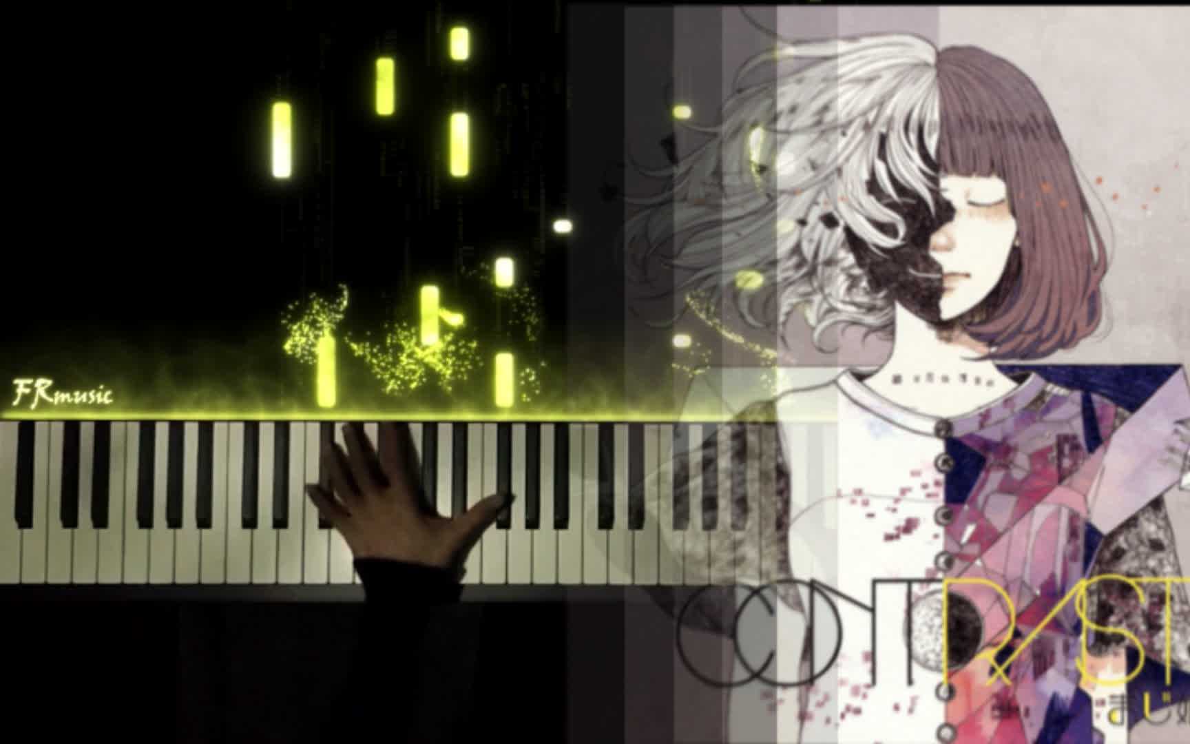 特效钢琴- 《君に最後の口づけを》- まじ娘(majiko) |piano music