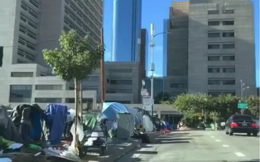 [图]美国最大贫民窟Skid Row [洛杉矶街拍]