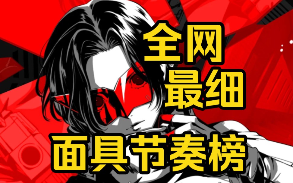 [图]【女神异闻录手游】P5X保姆级面具攻略，看完不会私信砍我！