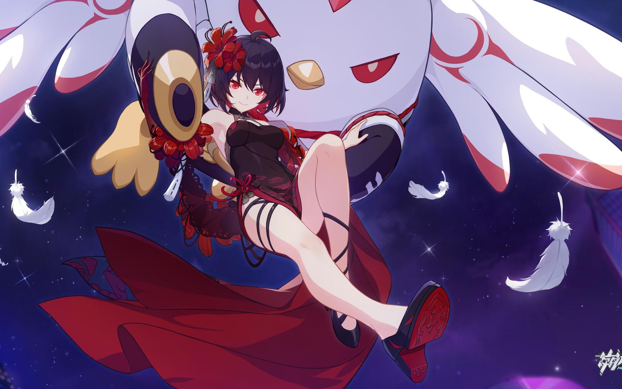 【崩坏3】阿拉哈托α黑希3刀秒了【记得起名2】