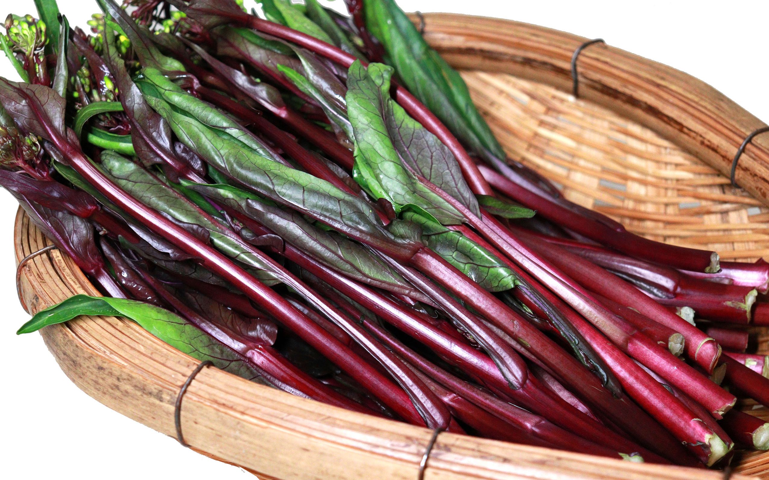 红油菜苔是四川人的最爱很多人炒不好技巧都在这脆嫩不出水