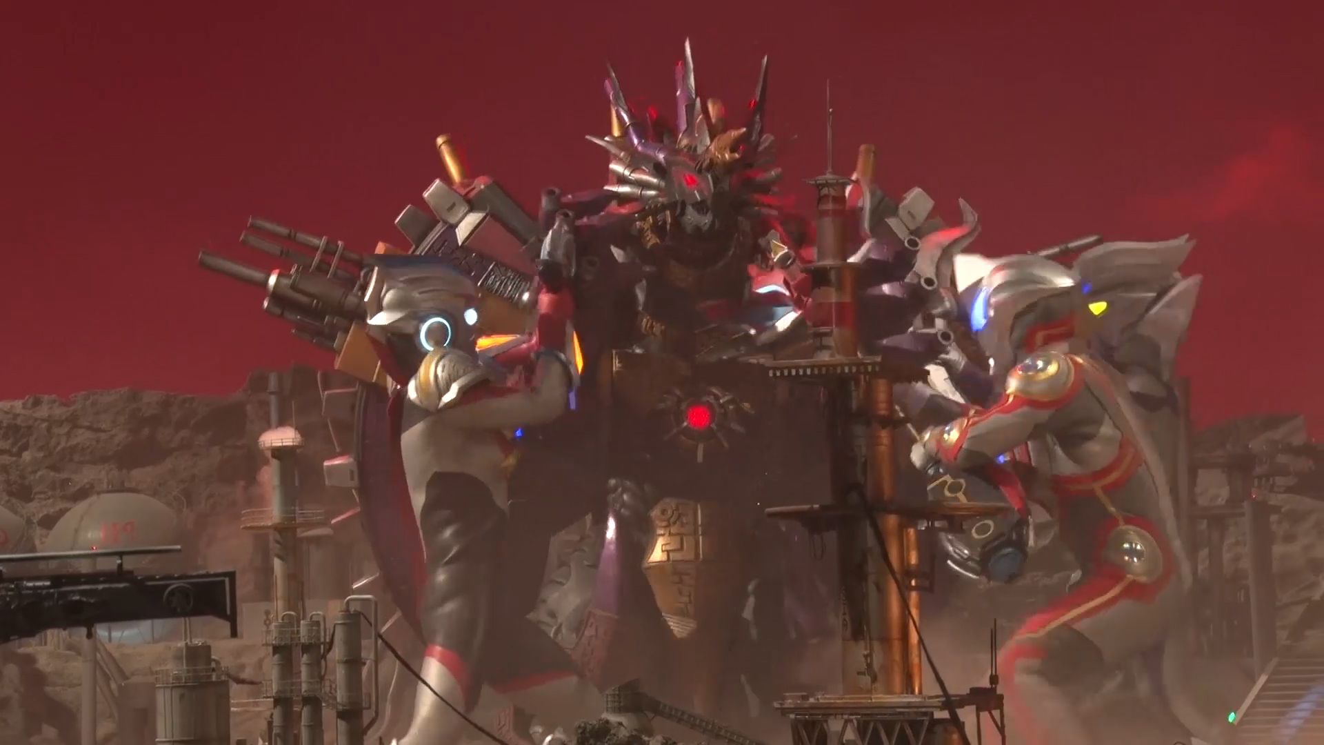 捷德奥特曼剧场版花絮:三位奥特曼大战吉尔巴利斯是如何拍摄的?