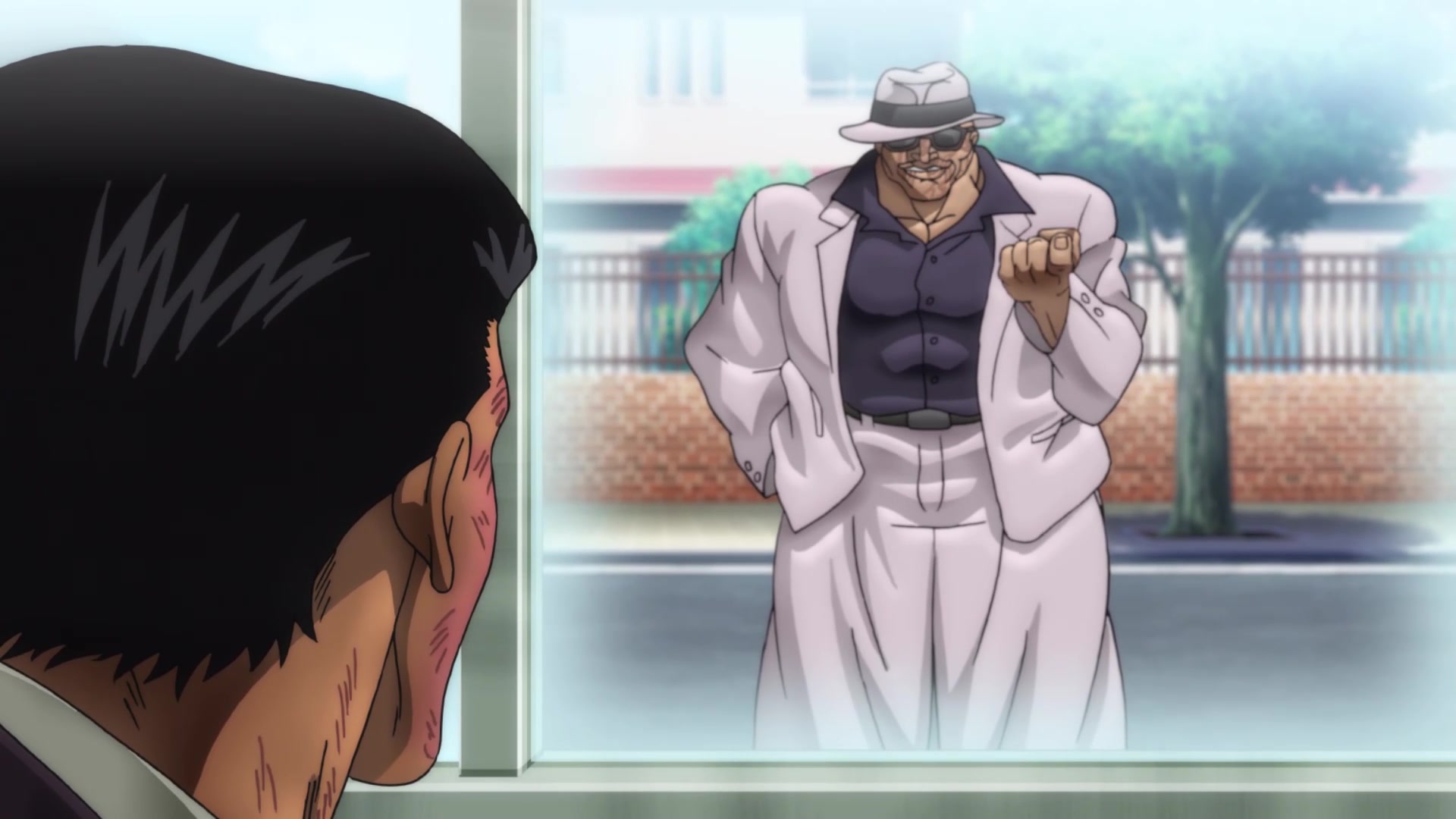 刃牙-愚地独步-走过咖啡屋