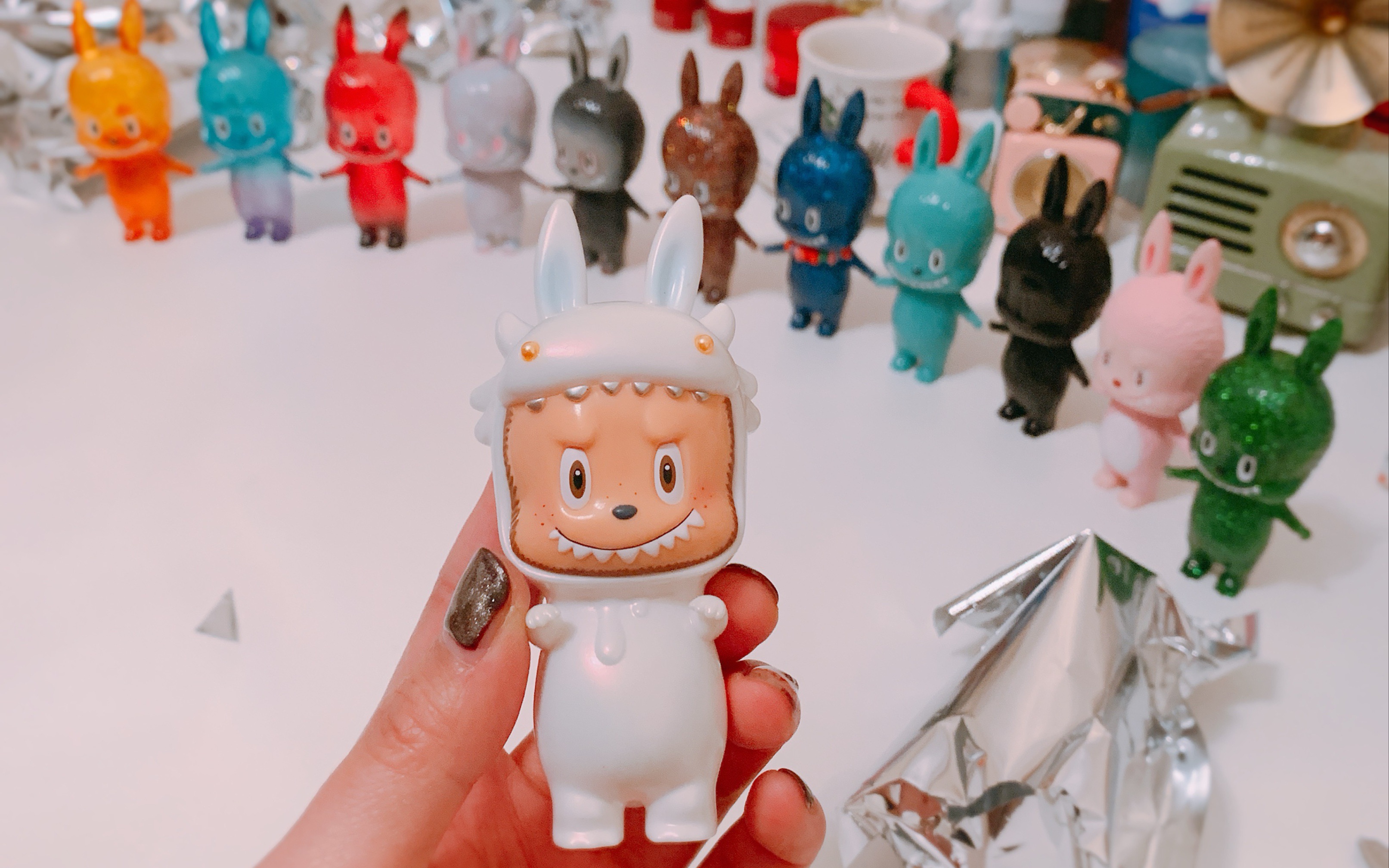 popmart泡泡玛特labubu端盒大隐小隐全齐第一次抽隐藏啊啊啊