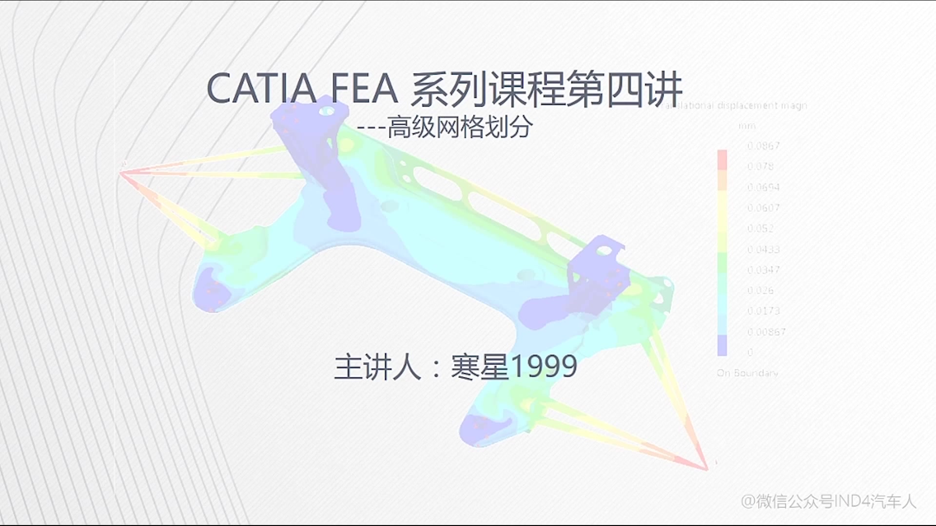 IND4汽车人:CATIA有限元分析第四讲壳网格的划分哔哩哔哩bilibili