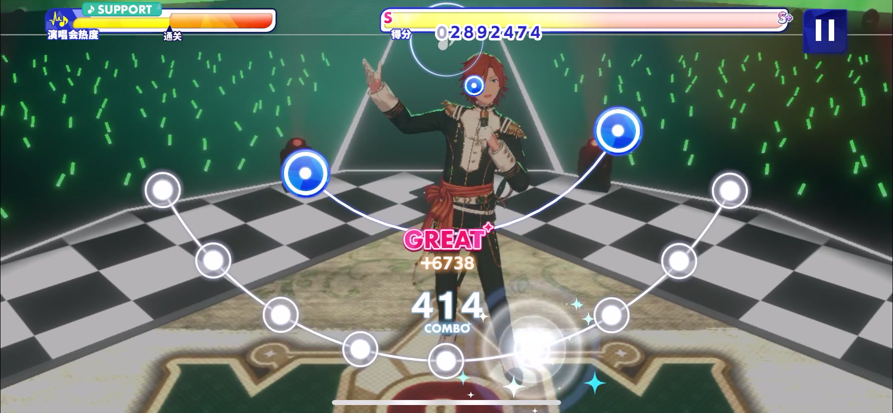 【偶像梦幻祭2/es2】三毛缟斑 黑船衣装_哔哩哔哩 (゜-゜)つロ 干杯