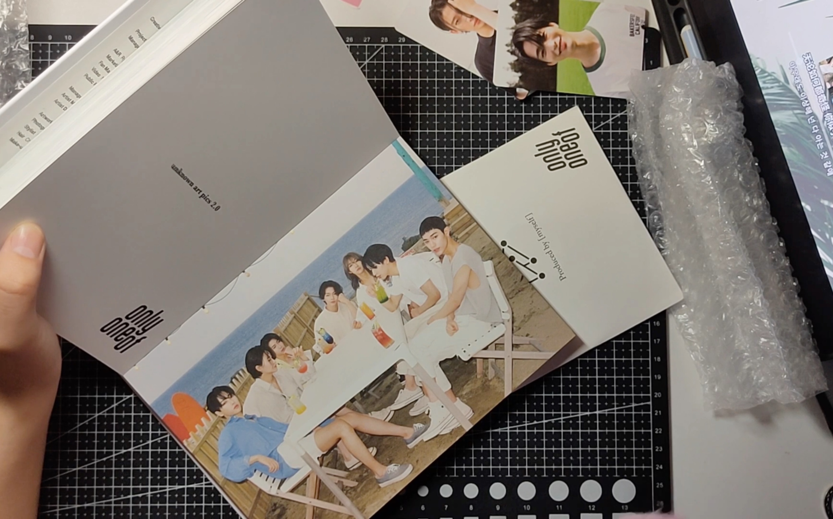 【onlyoneof专辑开箱记录】unknown art pics 2.0首次追星