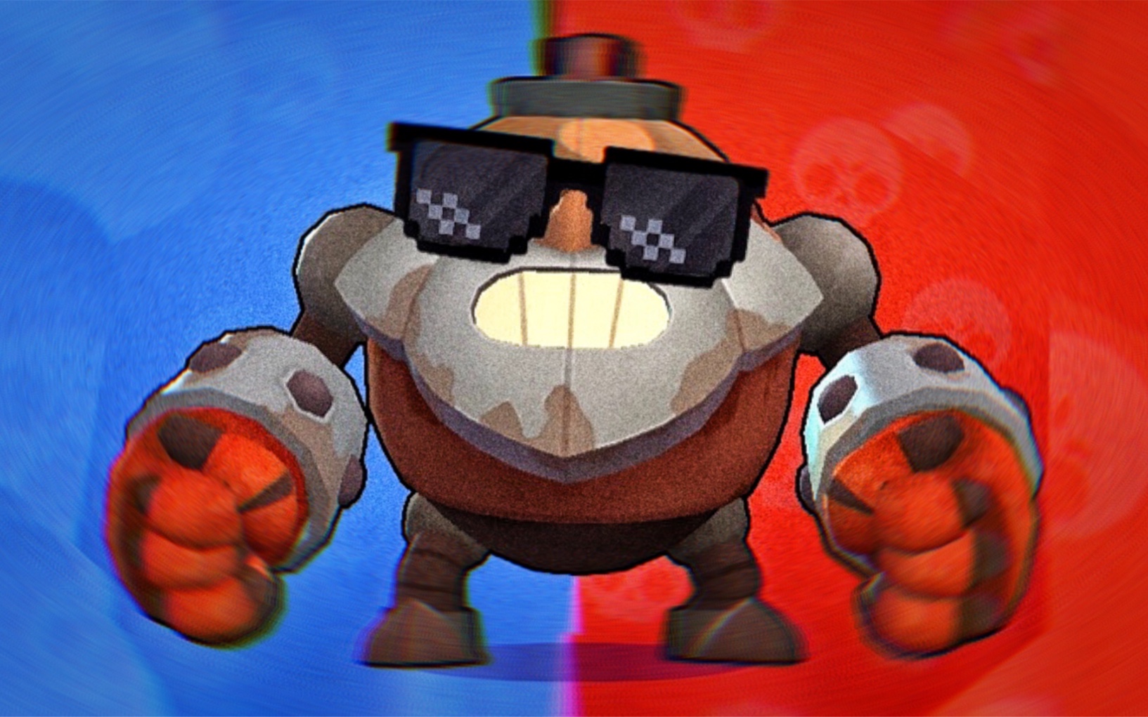 【荒野乱斗】爆破麦克 的 gangsta 藝術