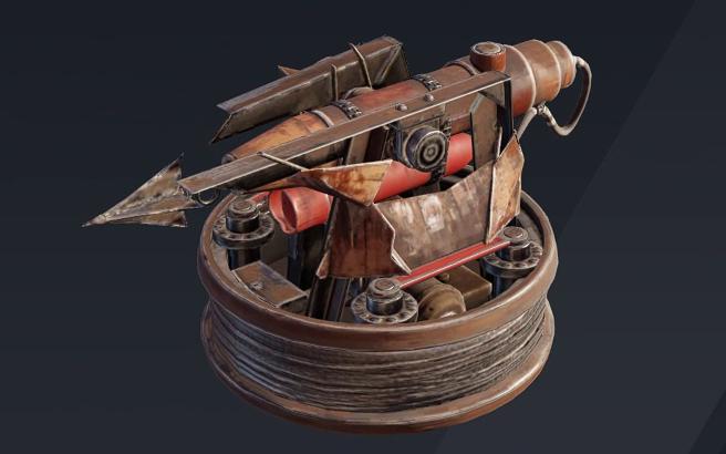skinner剥皮者紫鱼叉发射器辅助武器展示----泥头车表示很赞
