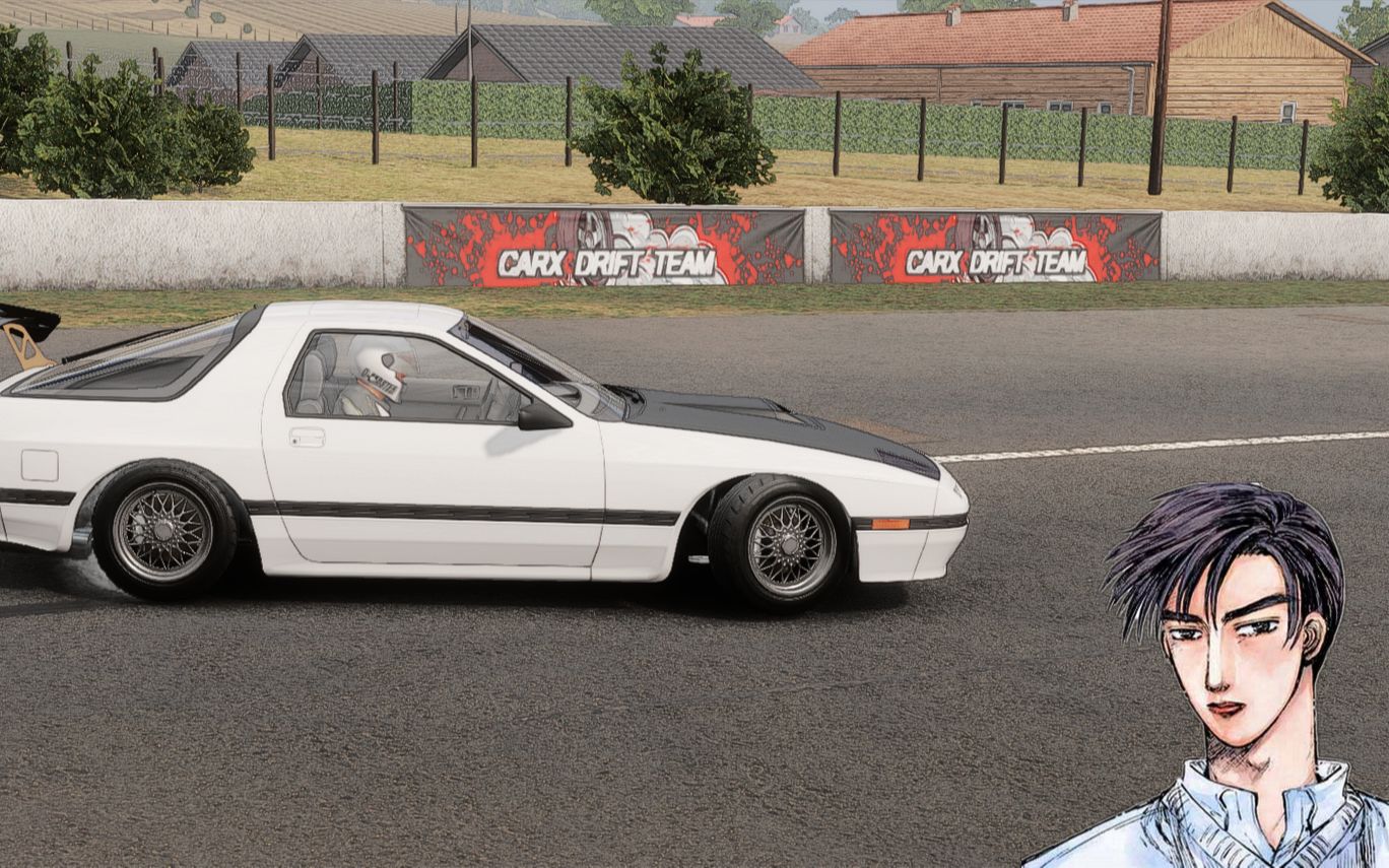 【头文字d】高桥凉介 fc 下赛道漂移 | carx (手柄玩家)