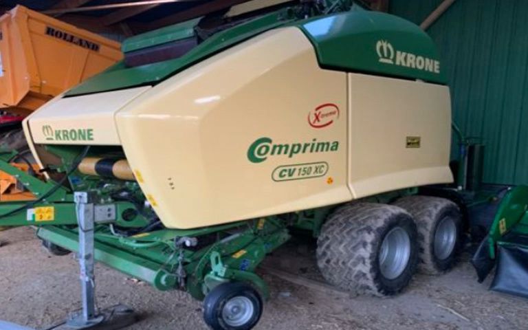 krone cv150xc xtrem科罗尼圆形打捆机二手的可以进口