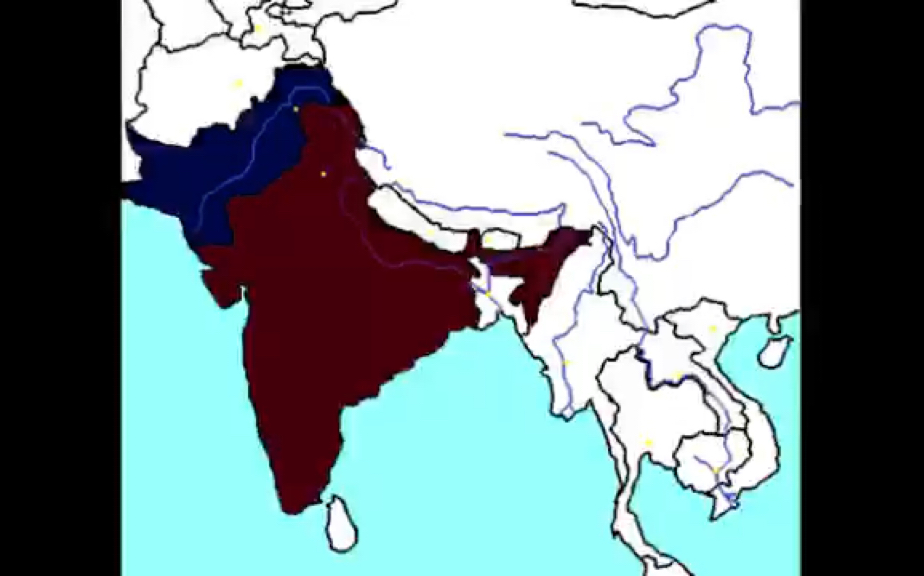 【架空历史地图帧数少】【自制】第四次印巴战争(南亚战争)哔哩哔哩bilibili