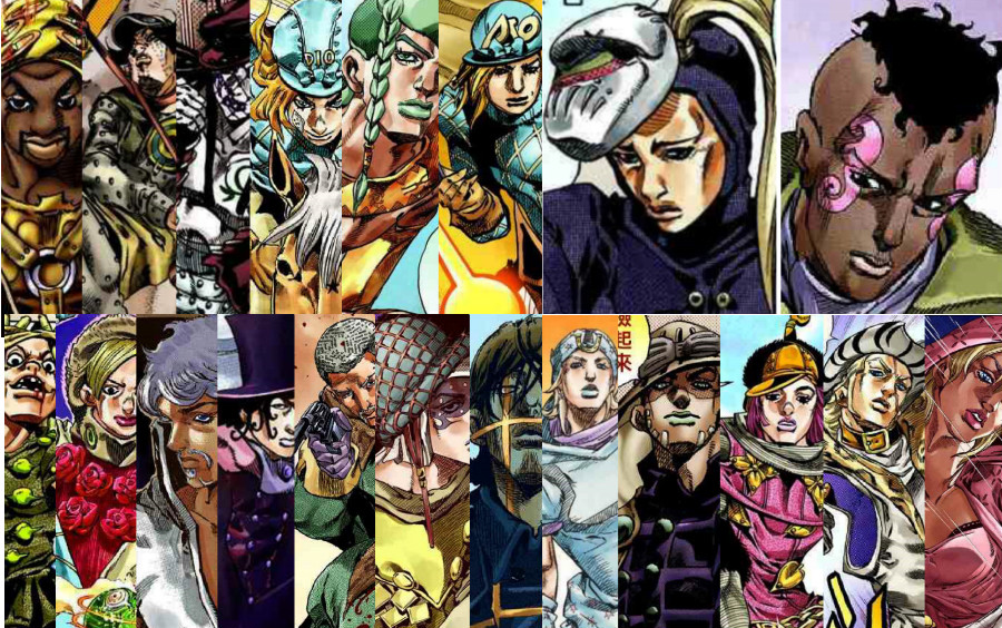 [图]【JOJO】第七部SBR全部替身能力合集