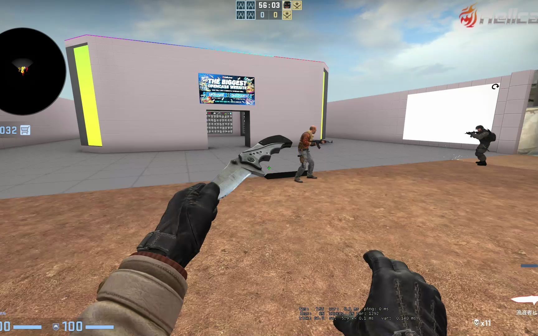 csgo最好看的原版匕首 流浪者匕首_哔哩哔哩_bilibili