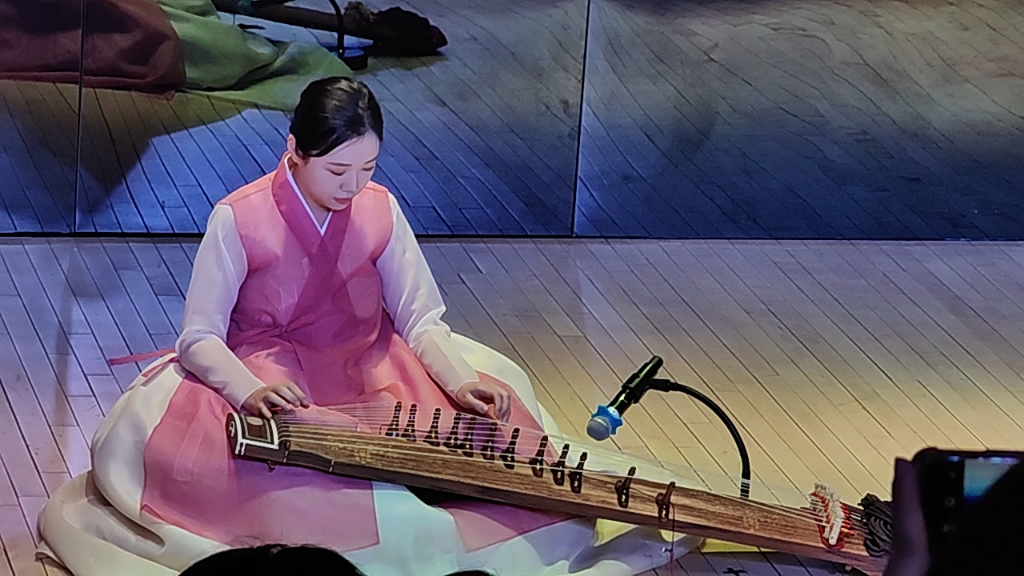 伽耶琴亦称朝鲜筝(驻华韩国文化院20231125)