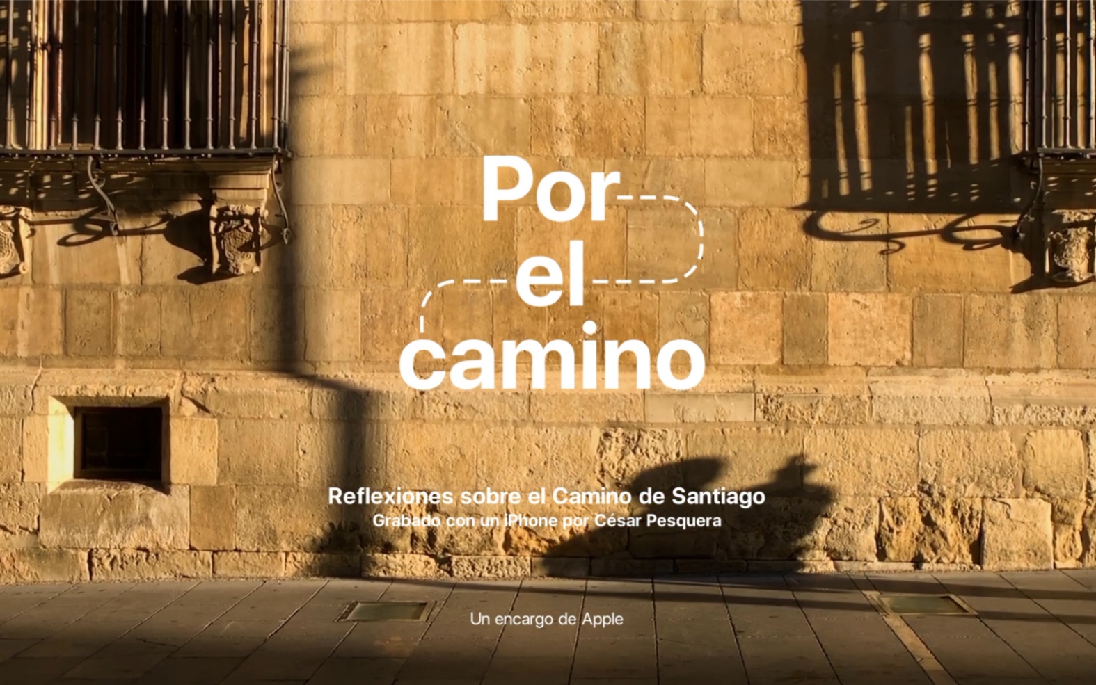 苹果 西班牙 grabado con un iphone – el camino de santiago