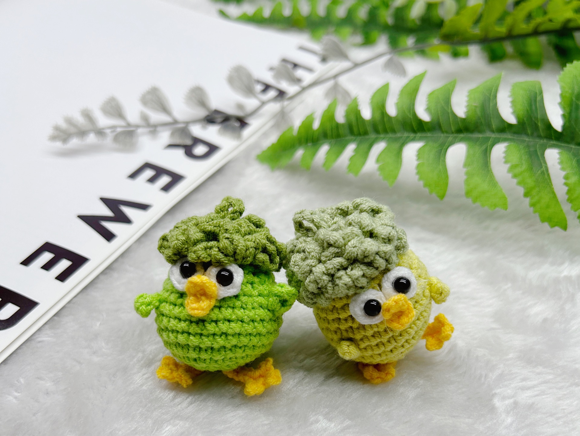 鸡挂件包包挂件钥匙扣挂件毛线钩针编织新手视频教程送女朋友送朋友