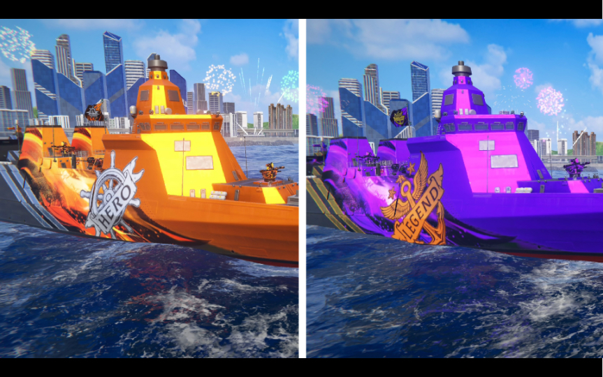 现代战舰:英雄/传奇头衔哥专属涂装外观展示