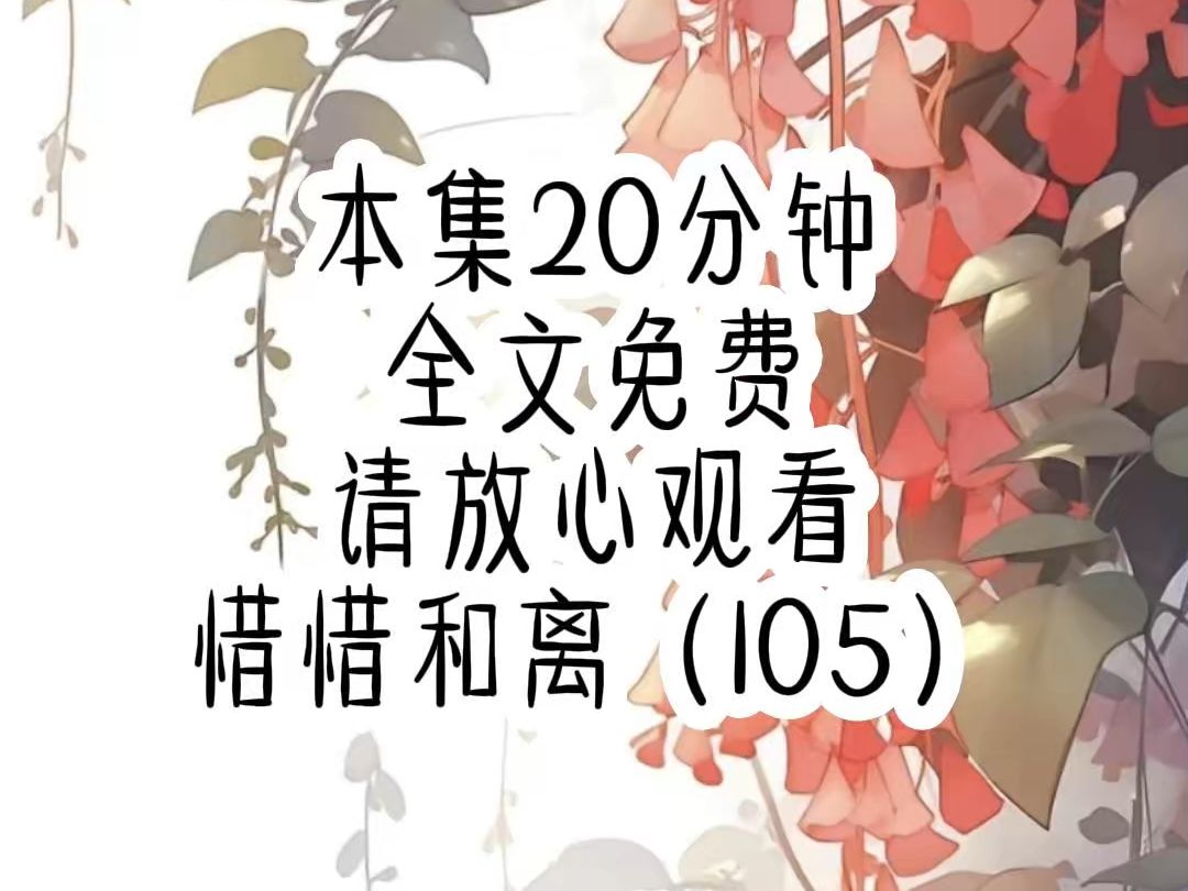 惜惜和离105哔哩哔哩bilibili