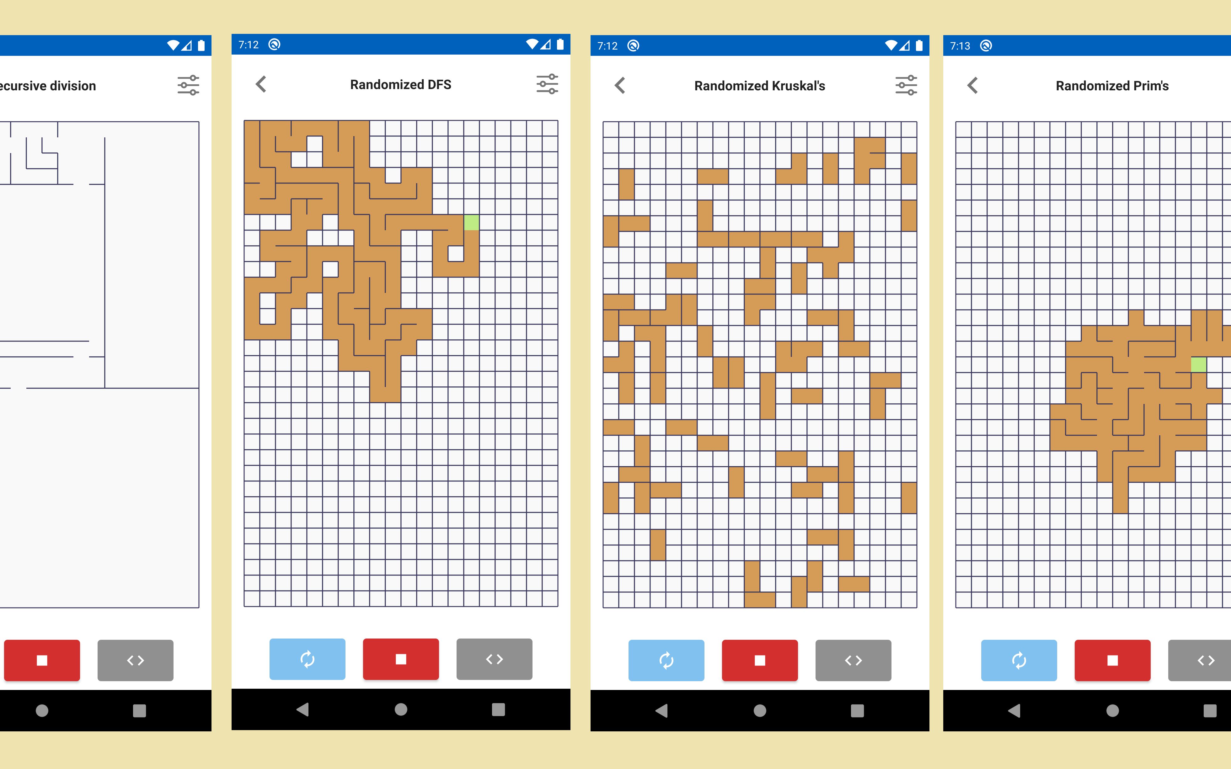 迷宫生成算法 Kotlin 安卓app哔哩哔哩bilibili