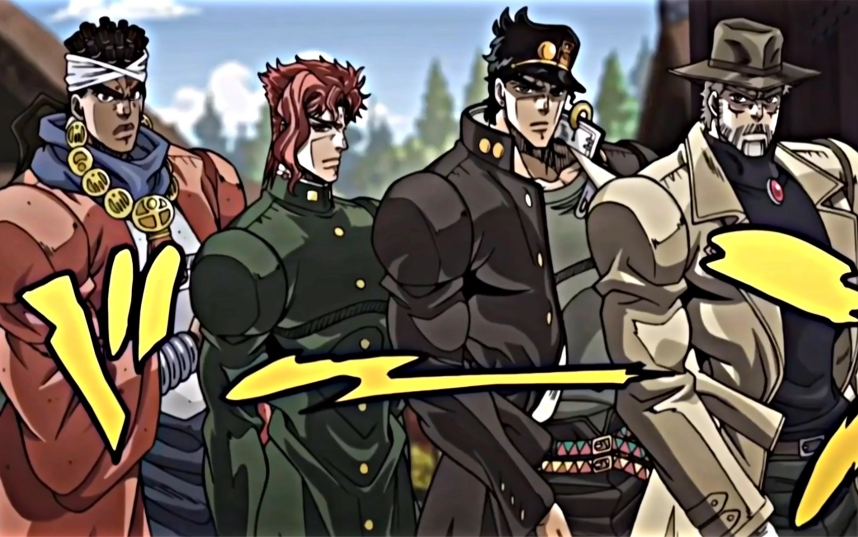 jojo里的大帅哥们