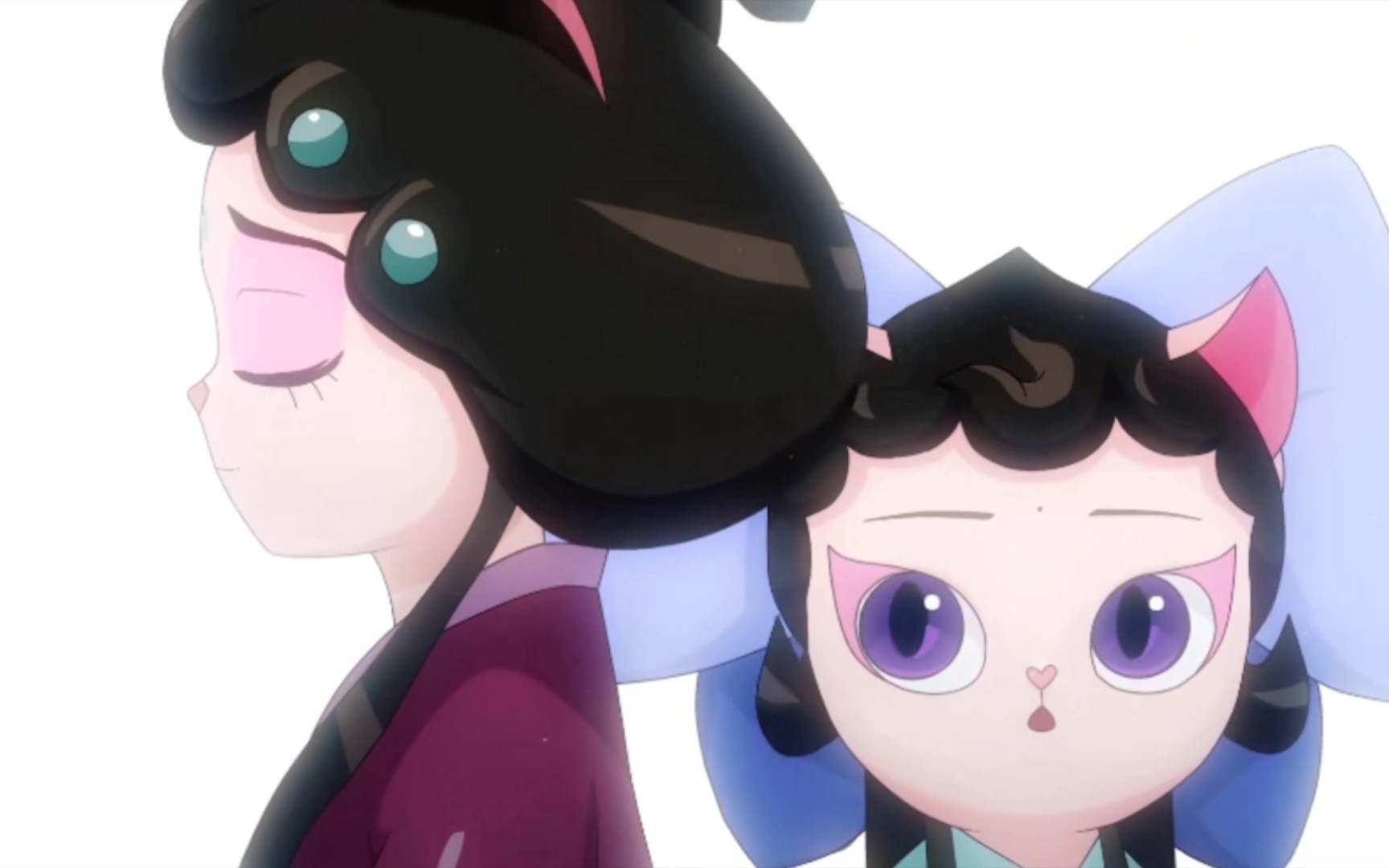 "姐姐太病娇了怎么办?"《京剧猫》墨紫★小青